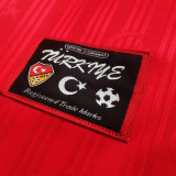 1990 Turke Red Retro Retro Jersey
