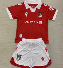 2024/25 Wrexham Home Red Kids Jersey 雷克瑟姆