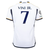 VINI JR． #7 RM Home 1:1 Quality Home Fans Jersey 2023/24