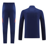 2024/25 Spain Sapphire Blue Jacket Tracksuit