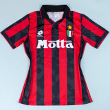 1992/94 AC Milan Home Retro Soccer Jersey