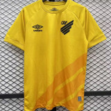2023/24 AT Paranaense Yellow Goalkeeper Soccer Jersey