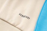 2025 Argentina Rice White Hoody Zipper Jacket Windbreaker