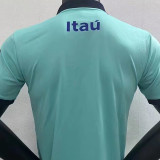 2022/23 Brazil Light Blue Polo Short Jersey