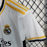 2023/24 RM Home White Kids Soccer Jersey