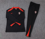 2024/25 Portugal Black Sweater Tracksuit
