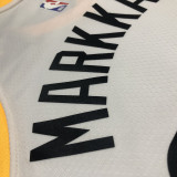 2023 Jazz MARKKANEN #23 White NBA Jerseys