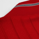 1984/1987 England Away Red Retro Soccer Jersey