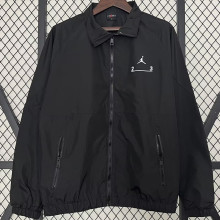2025 Jordon Black Windbreaker