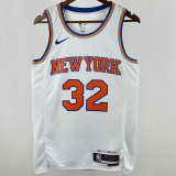 2025 NY Knicks TOWNS #32 White City Edition NBA Jerseys