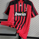 2007/08 AC Milan Home Retro Soccer Jersey