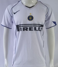 2004/05 In Milan Away White Retro Soccer Jersey