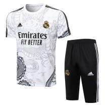 2024/25 RM White Training Tracksuit 七分裤