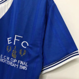 1985 Everton E.C.W CUP FINAL Retro Soccer Jersey