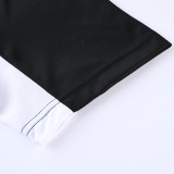 2022 Nk White Black Short Training Jersey(A Set)