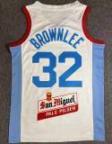 2024 PILIPINAS Team BROWNLEE #32 White Jersey
