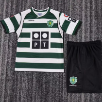 2001/03 Lisbon Home Retro Kids Soccer Jersey