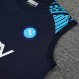 2024/25 Napoli Sapphire Blue Vest Training Jersey(A Set)