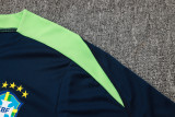 2025 Brazil Sapphire Blue Training Jersey(A Set)