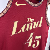 2023/24 Cleveland MITCHELL #45 Red City Edition NBA Jerseys