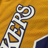 BRYANT # 8 Lakers Yellow Mitchell Ness Retro Jerseys