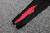 2024 Man City Black Hoody Zipper Jacket Windbreaker