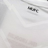 2010/11 M Utd Away White Retro UCL Version Soccer Jersey（胸前有绣欧冠决赛小字）