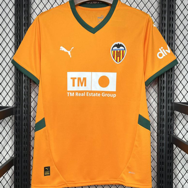 2024/25 Valencia Third Orange Fans Soccer Jersey