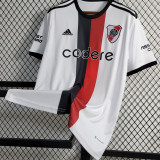 2023/24 River Plate White Fans Soccer Jersey