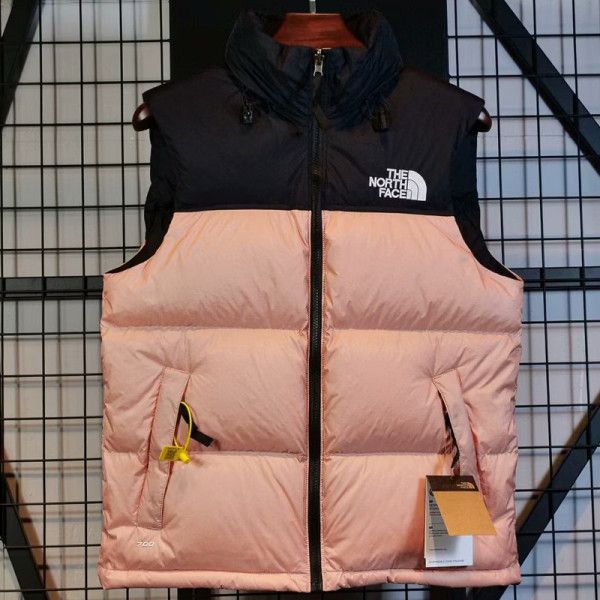1996 THE N FACE Pink Vest Cotton Jacket