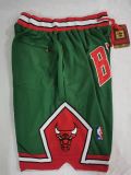 Bulls Green Four Bags NBA Pants