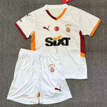 2024/25 Galatasaray Away White Kids Soccer Jersey
