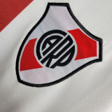 2023/24 River Plate White Fans Soccer Jersey