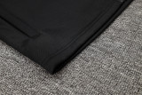 2025 In Milan Black Hoody Zipper Jacket Windbreaker
