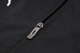 2024 AC Black Hoody Zipper Jacket Windbreaker
