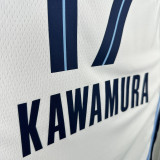 2024/25 Grizzlies KAWAMURA #17 White NBA Jerseys 热压