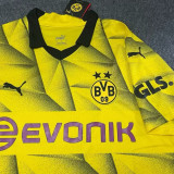 REUS #11 BVB UCL Version Yellow Fans Jersey 2023/24 背后广告在下