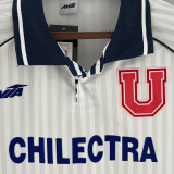 1994/95 Universidad de Chile Away White Retro Soccer Jersey