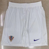 2022/23 Croatia Home White Shorts Pants