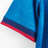 BERGKAMP #10 1995/96 ARS Away Blue Retro Jersey (有背号下英文) ★★
