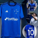 2023/24 Cruzeiro Home Blue Women Soccer Jersey