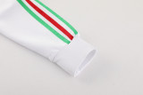 2024 Italy White Jacket Tracksuit