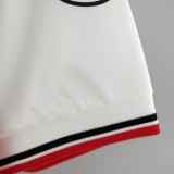 2000 Sao Paulo Home White Retro Soccer Jersey