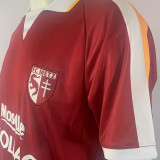2003/04 FC Metzy Home Red Retro Soccer Jersey 梅斯