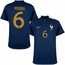 POGBA #6 France 1:1 Quality Home Fans Jersey 2022/23