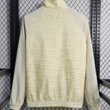 2023 Al Nassr ReversibleYellow White Windbreaker 双面