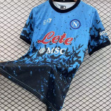 2022/23 Napoli Halloween Blue Fans Soccer Jersey