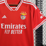 2023/24 Benfica Home Red Kids Soccer Jersey