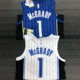 McGRADY # 1 MAGIC White Retro NBA Jerseys
