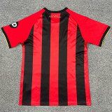 2023/24 Nice Home Red Black Fans Soccer Jersey